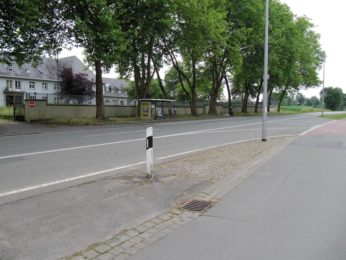 Abschnitt Roxeler Straße vor dem Umbau